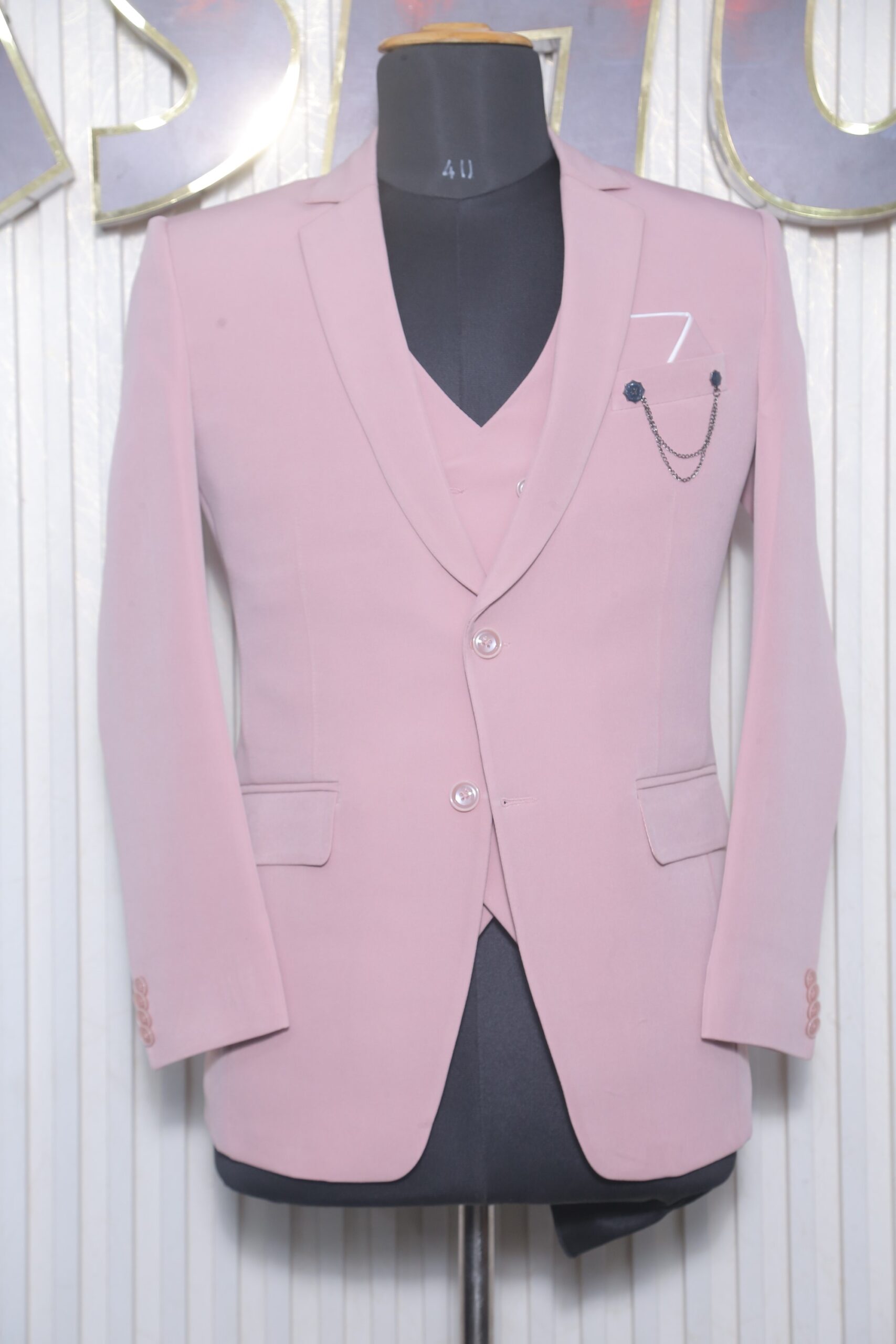 C44A1870 3 Piece Japanese Suit - Image 1